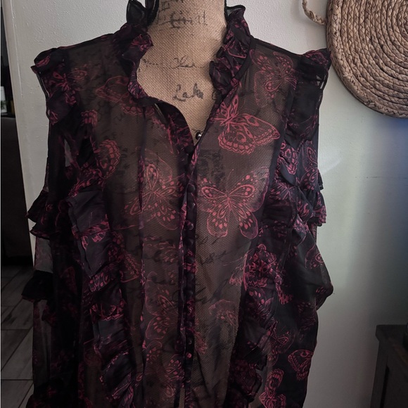 Misa Los Angeles Frida top LARGE - Picture 4 of 7